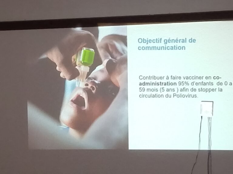 Du 30 avril au 2 Mai, le sud kivu vaccine ses enfants de 0 à 5 ans contre la poliomyélite.