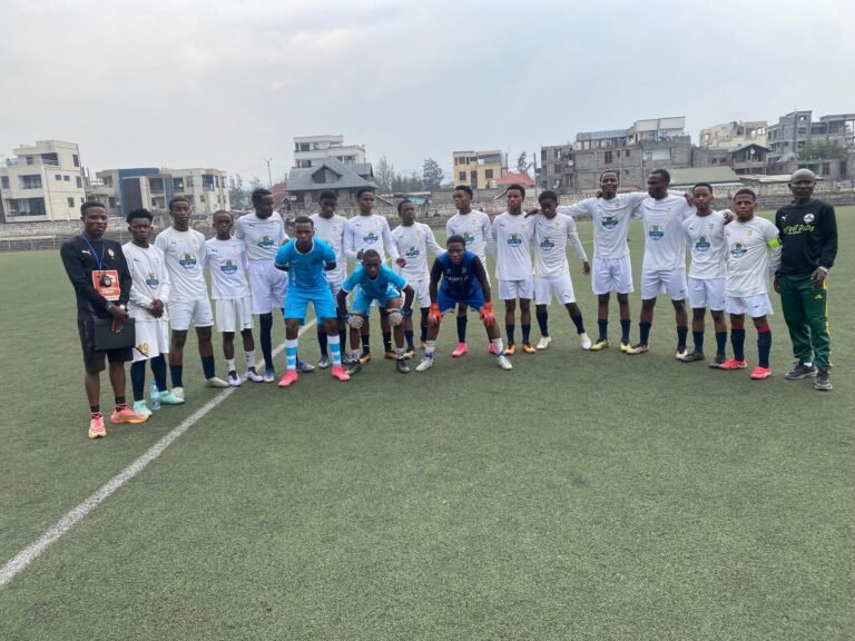 Sport football : Ecofoot Bukavu sacrée championne au Tournoi de l’Académie Brésil de Goma dans la catégorie Junior